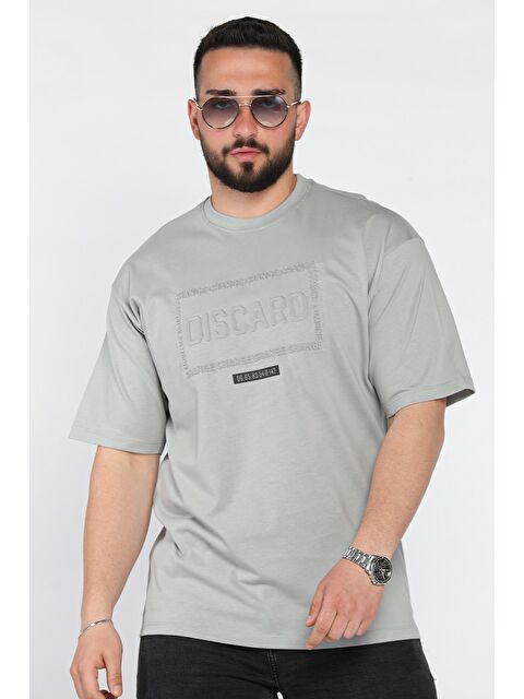 Mishar İtalia Erkek Yazı Baskılı  Tişört - S000372958-20600