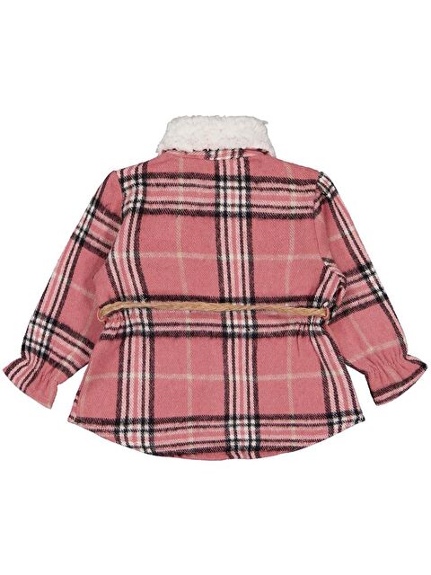 Zeyneva Timo Timo U/K Ekose Kız 1-18 Ay Elbise - Pudra 6-9 Ay - S000484547-7152