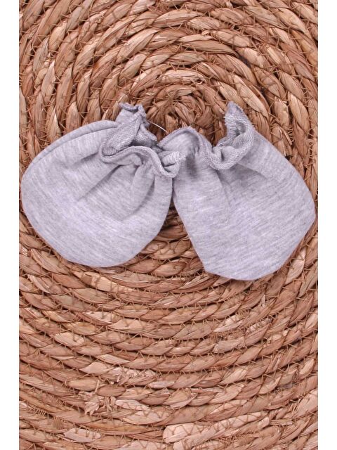 Breeze Yenidoğan Bebek Eldiveni Gri Melanj (7 X 9 Cm) - S000508401-74