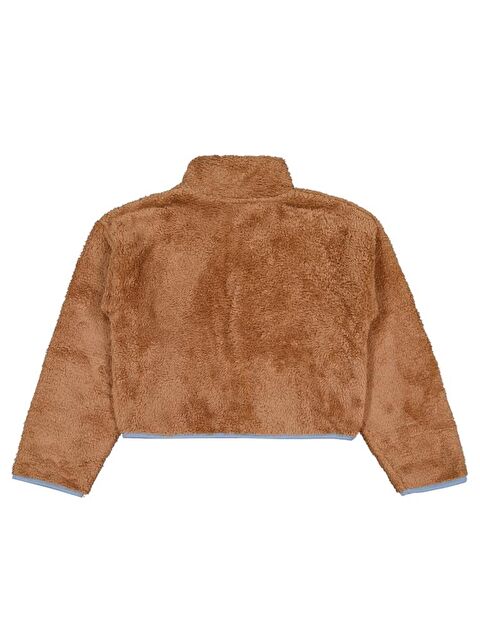 Civil Girls Elcik Aksesuarlı 10-13 Yaş Hırka - Kahverengi 12-13 Yaş - S000484567-19413