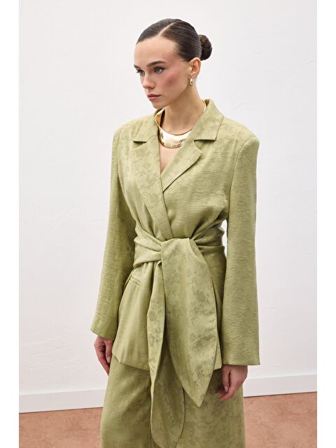 SATEEN Freya Ceket - Haki - S000521271-18547