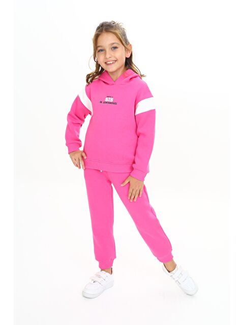 Toontoykids Kız Çocuk Kapüşonlu Eşofman Takım - S000358327-29707