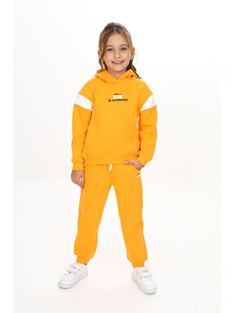 Toontoykids Kız Çocuk Kapüşonlu Eşofman Takım - S000358327-20074