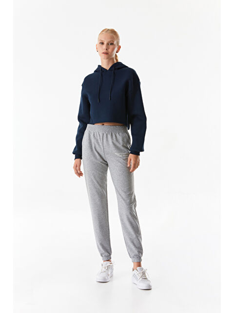 Fullamoda Yazı Baskılı Beli Lastikli Jogger Eşofman Altı - S000266705-20600