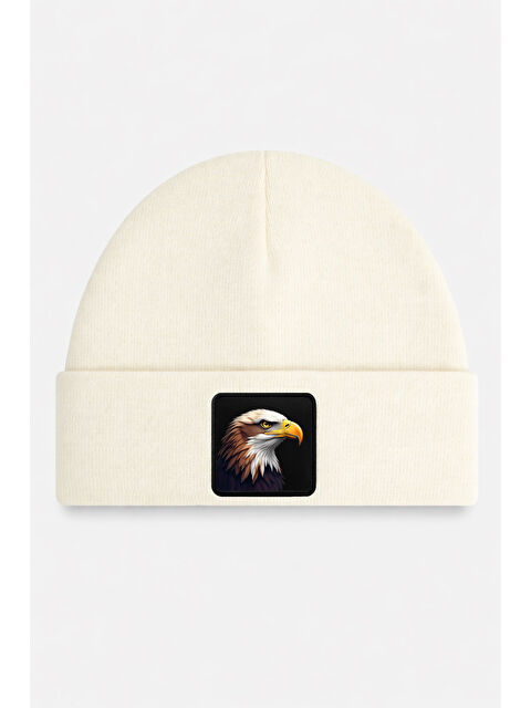 BlackBörk Kartal Logolu Off White Bere