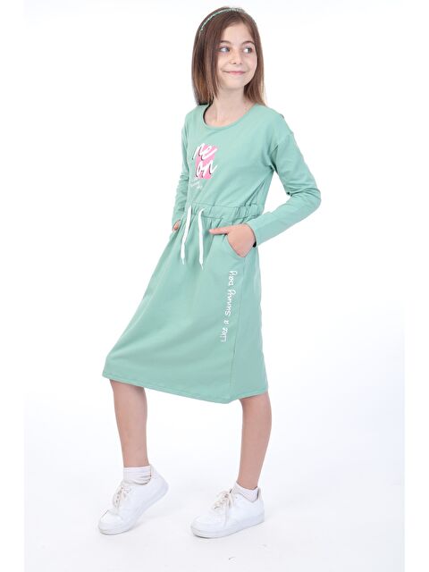 Toontoykids Kız Çocuk Baskılı Elbise - S000358333-526