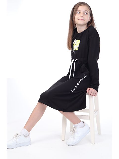 Toontoykids Kız Çocuk Baskılı Elbise - S000358333-19351