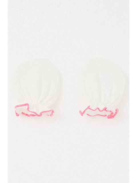 Breeze Yenidoğan Bebek Eldiven Basic Ekru (7 X 9 Cm) - S000508407-19965