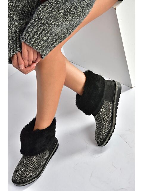 Fox Shoes Platin Kadın Bot V250014702 - S000464412-29666