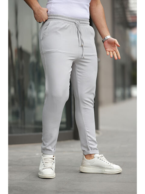 Comstar Trend Beli Lastikli Duble Paça Erkek Pantolon - S000375617-17308