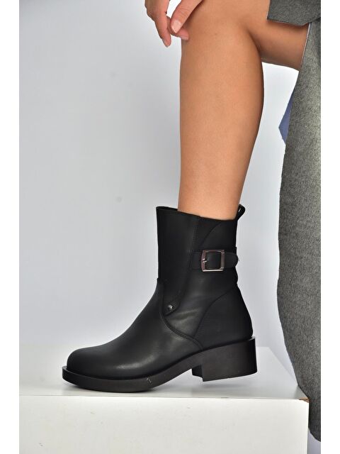 Fox Shoes Siyah Kadın Bot V674121309 - S000464427-19351