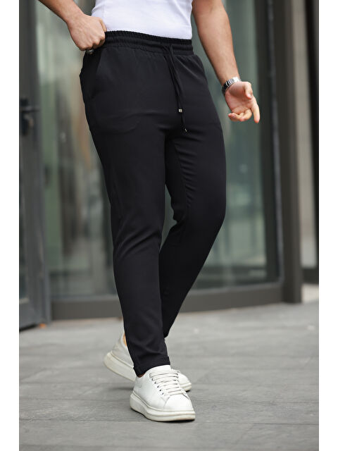 Comstar Trend Beli Lastikli Duble Paça Erkek Pantolon - S000375617-19351