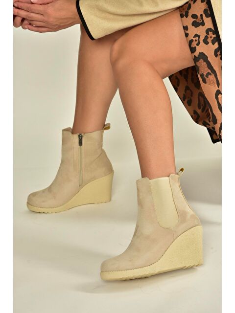 Fox Shoes Ten Kadın Bot V361197002 - S000464423-26407