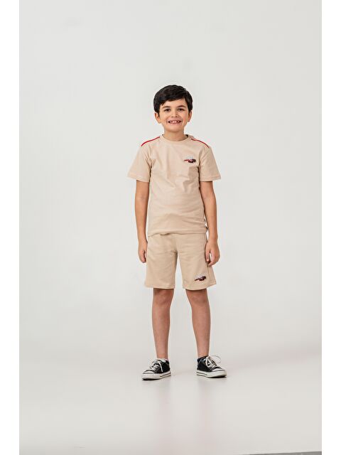Mışıl Kids Street Legend Baskılı Erkek Çocuk Şort - Tişört Takımı - S000513771-19927