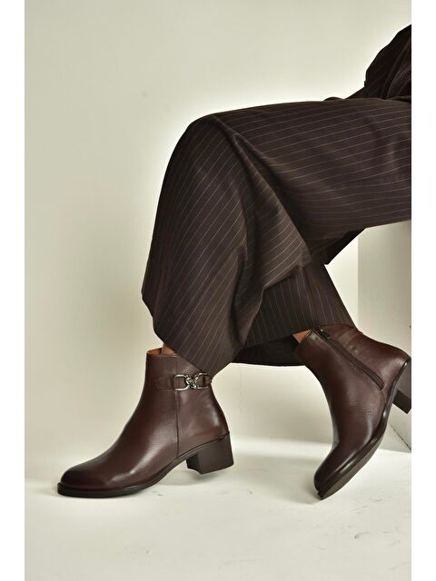 Fox Shoes Kahverengi Kadın Bot V555311503 - S000464432-19413