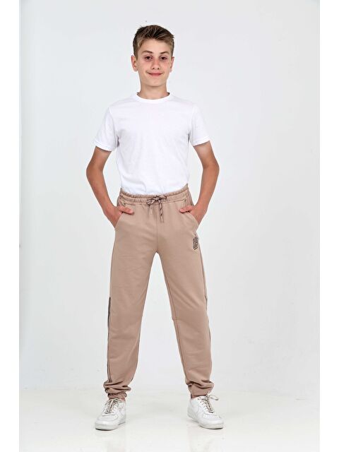 Toontoykids Erkek Çocuk Üç Şeritli Eşofman Alt - S000413697-19413