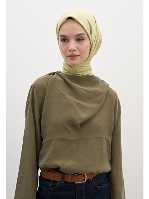 Fresh Scarfs Pamuk Viskon Eşarp Ihlamur - S000458568-29488