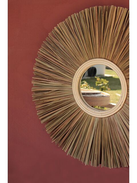 New Obsessions Sunflare Rattan Ayna - S000185660-19413