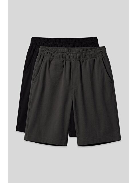 Tommylife Standart Fit Chino 2'li Paket Erkek Şort - 81290 - S000518008-37421