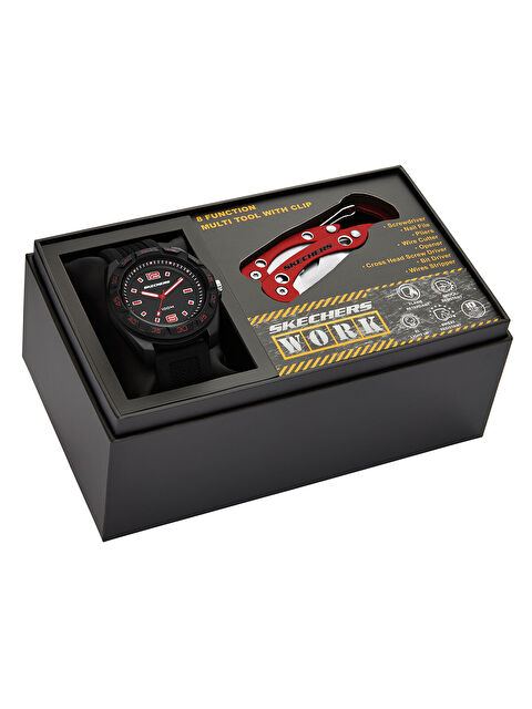 Skechers SR8501 Erkek Kol Saati ve Çok Amaçlı Alet Seti - S000462148-19351