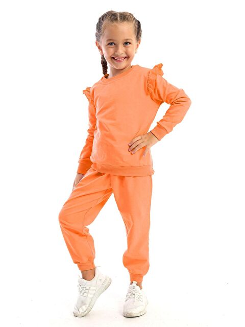 Zepkids Bisiklet Yaka Kız Çocuk Eşofman Takım - S000355055-20013