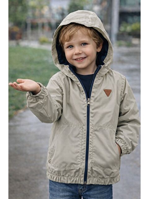 Kidex's Erkek Çocuk Ultra Dayanıklı Su ve Rüzgar Geçirmez Yağmurluk Yağmurluk