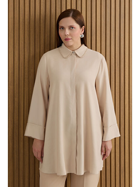 AKER Taş Çoban Dikişli Modal Tunik - S000479245-25636