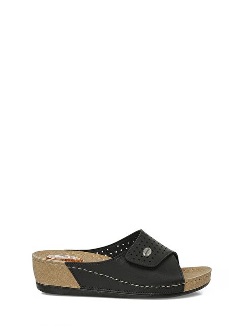 Polaris 167244.Z6FX Siyah Kadın Terlik