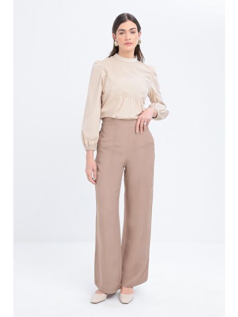 ALLDAY Vizon-Bol Paça Keten Pantolon - S000399231-26429