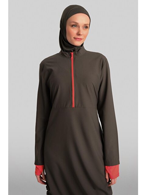 ARMİNE Tesettür Mayo 24Yd8904 Haki - S000498196-18547