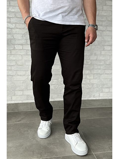 Mishar İtalia Erkek Amblem Detaylı Gabardin Pantolon - S000399855-29704