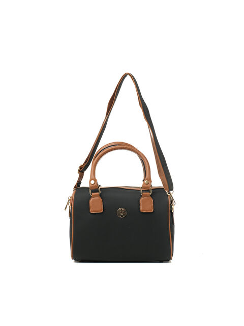 TH Kadın Omuz Çantası TH-YK12212 Siyah-Taba
