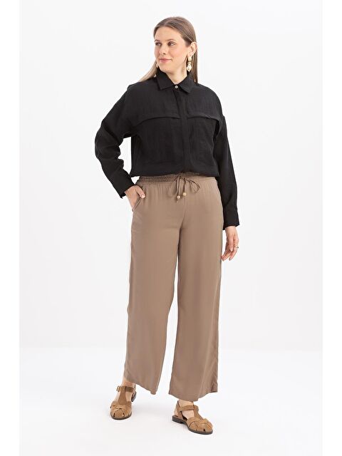 ALLDAY Vizon-Beli Lastikli Pantolon - S000501679-26429