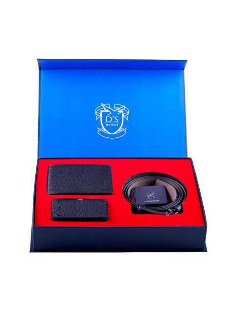D'S damat Kemer Cüzdan Kartlık set SİYAH - S000532571-19351