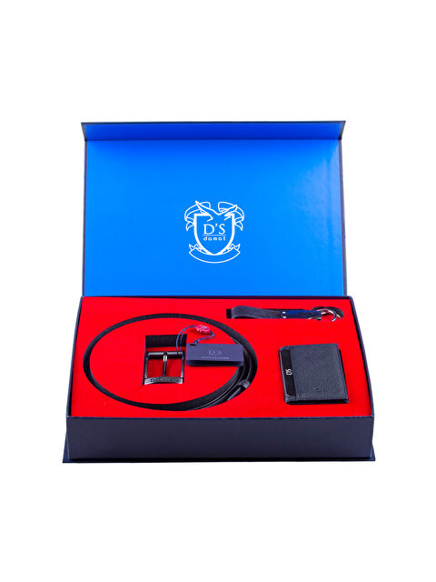 D'S damat Kemer Kartlık Anahtarlık set SİYAH - S000532573-19351