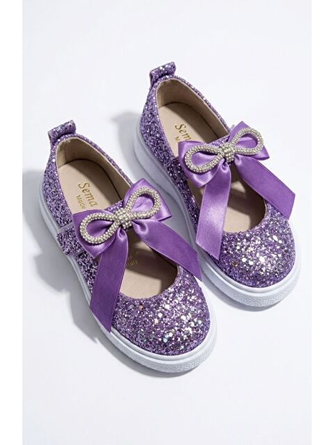 Görkem Bebe Ayakkabı KIZ ÇOCUK SİMLİ GÜNLÜK BABET