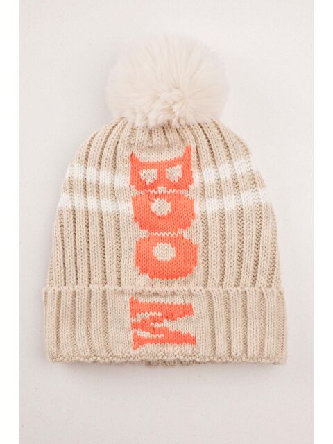 Zepkids Çizgili Bej Renk Bere - S000356406-19928