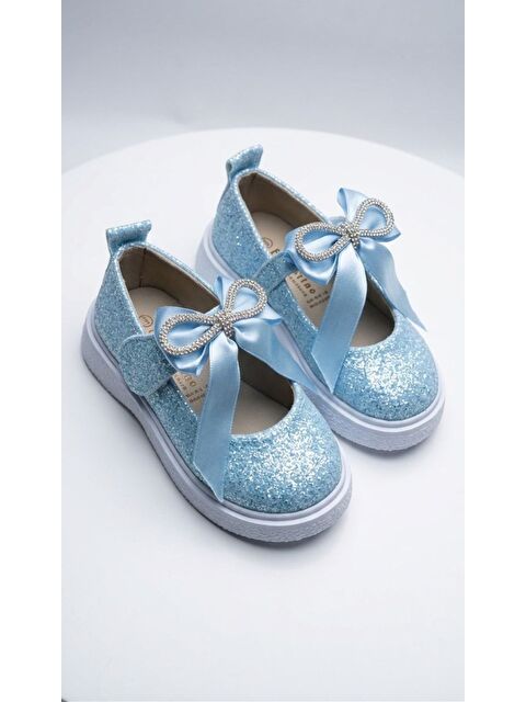 Görkem Bebe Ayakkabı KIZ ÇOCUK SİMLİ GÜNLÜK BABET