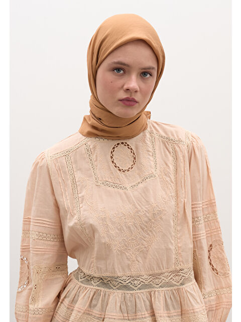 Fresh Scarfs Pamuk Viskon Eşarp Tarçın Kabuğu - S000458568-19956