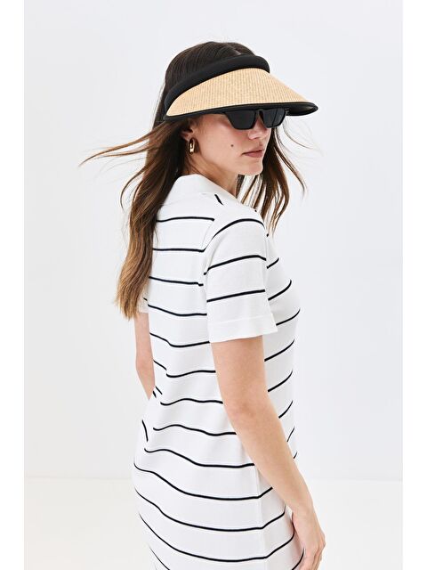 C&City Vizor Plaj Şapkası Y25730-31 Vizon - S000388279-26429