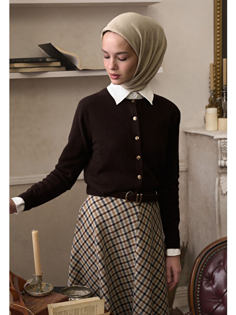 Fresh Scarfs Pamuk Viskon Eşarp Kum - S000458568-29738