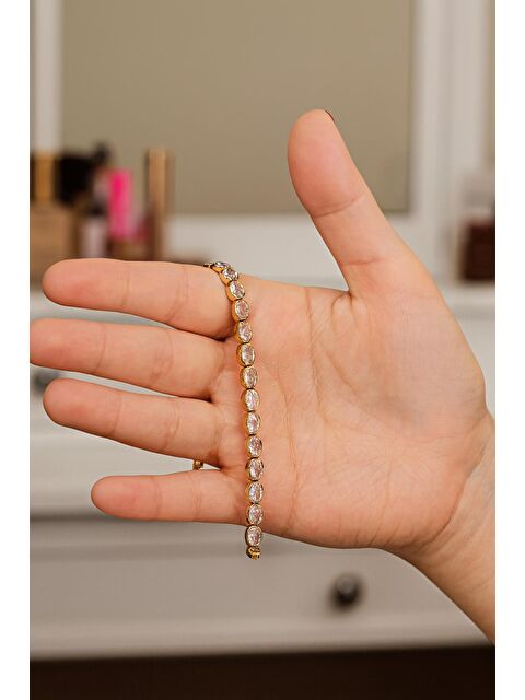 New Obsessions Arpa Kristal Taşlı Suyolu Bileklik - S000482550-20076