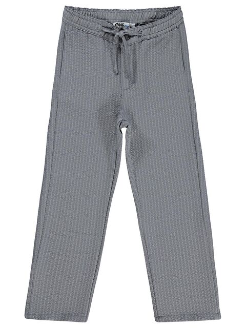 Civil Boys Dokulu 6-9 Yaş Pantolon - Gri
