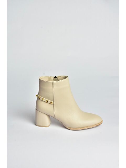 Fox Shoes Bej Kadın Bot V848241409 - S000464404-19928
