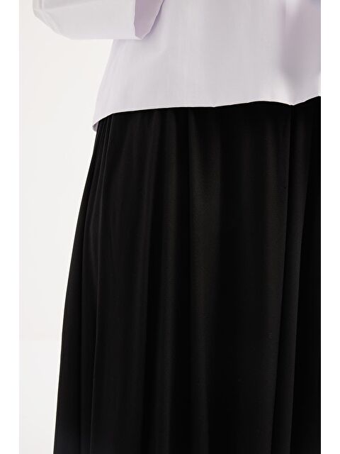 ALLDAY Siyah-Lastikli Basic Etek - S000500231-19351