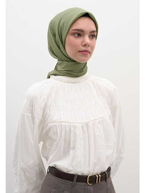 Fresh Scarfs Pamuk Viskon Eşarp Çağla - S000458568-14939