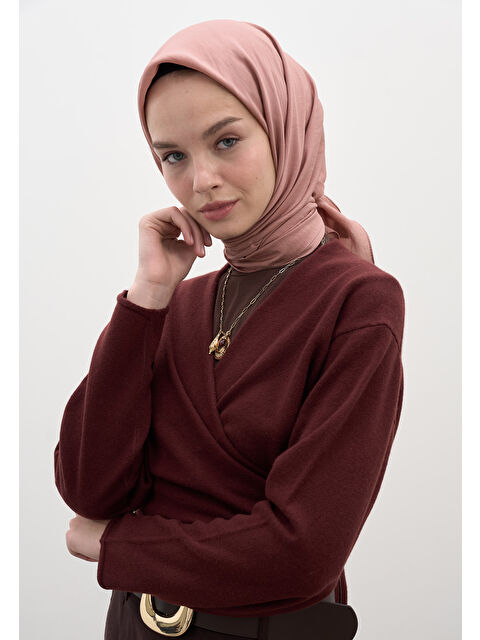 Fresh Scarfs Pamuk Viskon Eşarp Gülpembe - S000458568-20024