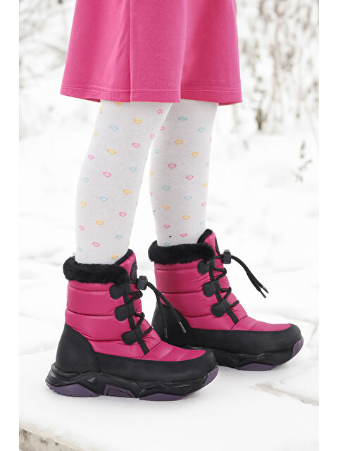 Kiko Kids Alison Bağcıklı Kız Çocuk Kar Botu - S000277312-37439