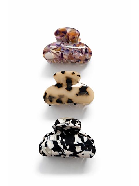 New Obsessions 3 Adet 5 cm Kemik Mandal Toka - S000530856-23173