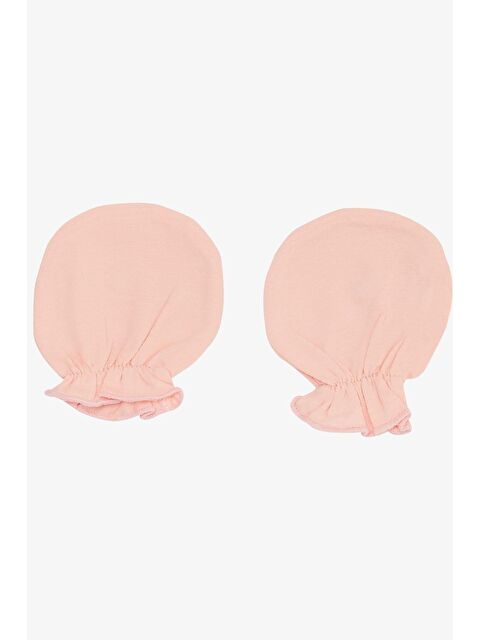 Breeze Yenidoğan Bebek Eldiveni Basic Standart Somon (7 X 9 Cm) - S000508411-24085